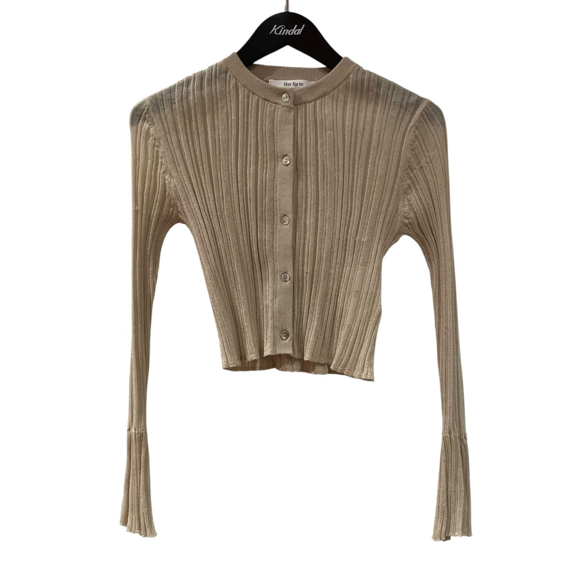 Random Ribbed Knit Cardiganカーディガン1232202087