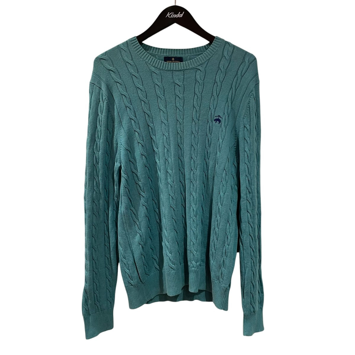 BROOKS BROTHERS クルーネックニット100142603 古着・中古-1枚目のアイテム画像