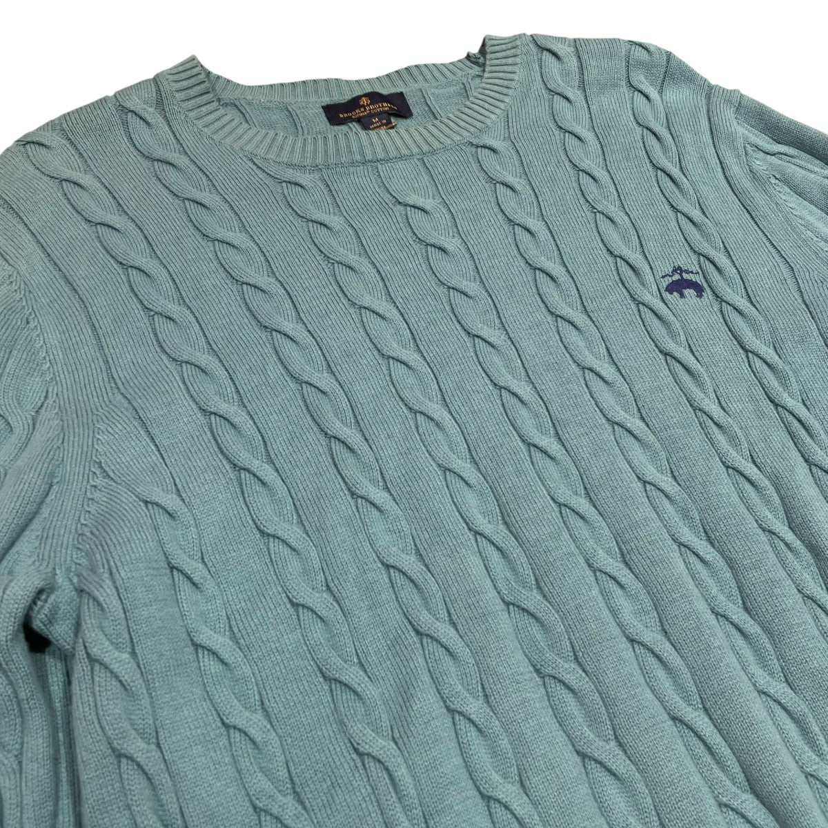 BROOKS BROTHERS クルーネックニット100142603 古着・中古-3枚目のアイテム画像