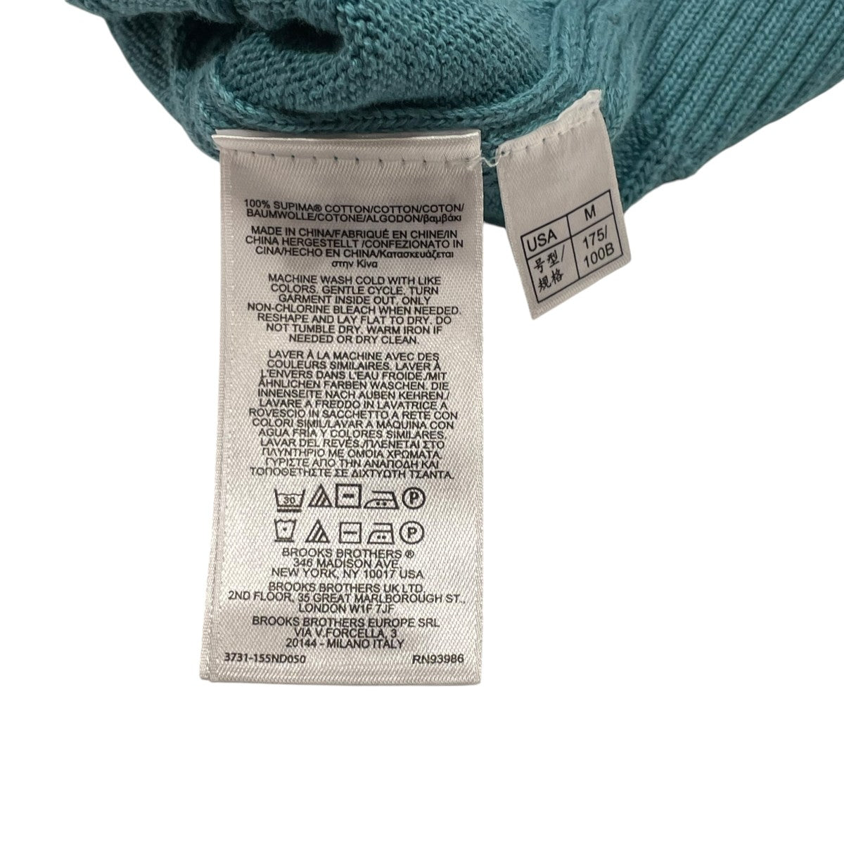 BROOKS BROTHERS クルーネックニット100142603 古着・中古-6枚目のアイテム画像