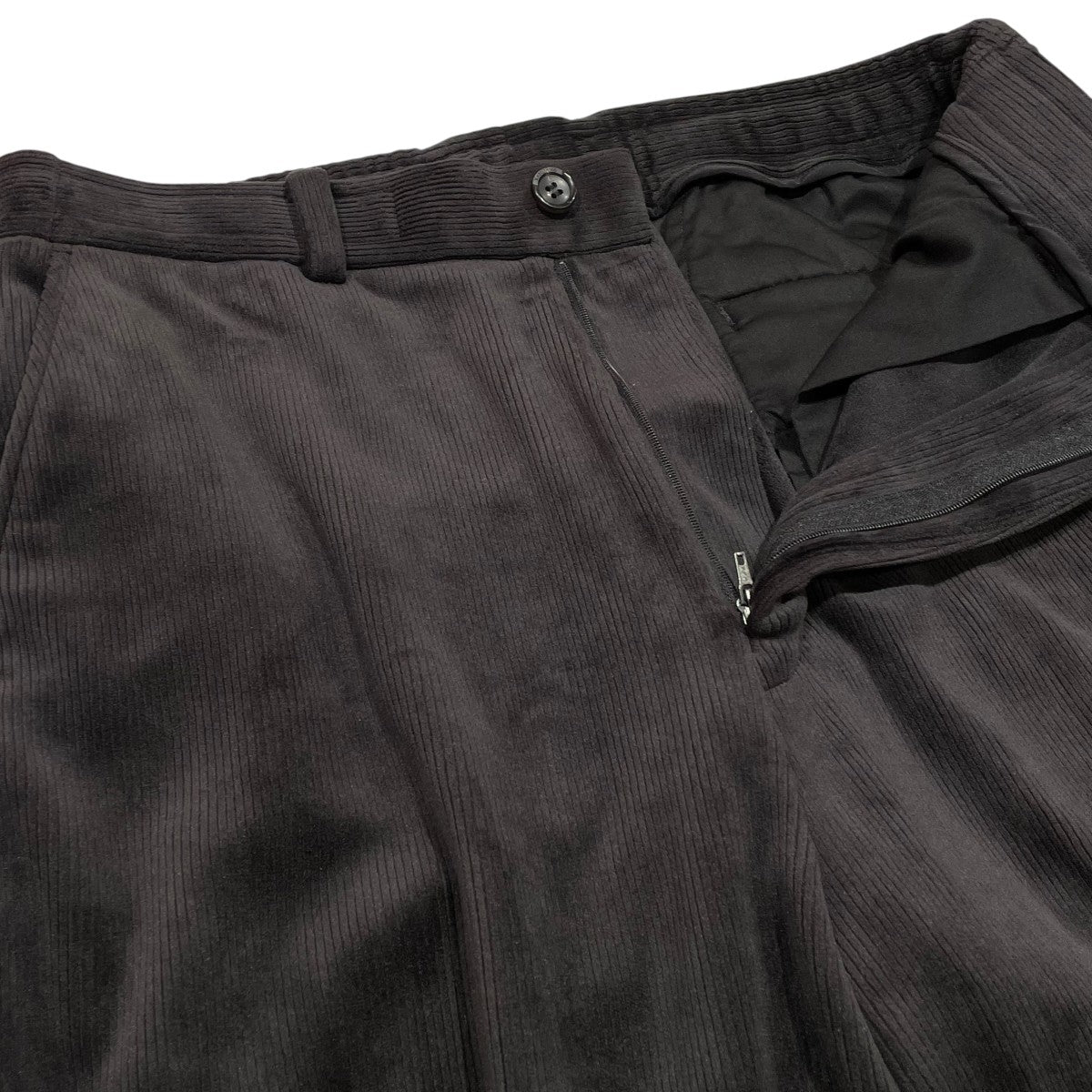 WIDE STRAIGHT TROUSERSコーデュロイパンツ2252-PT20-008