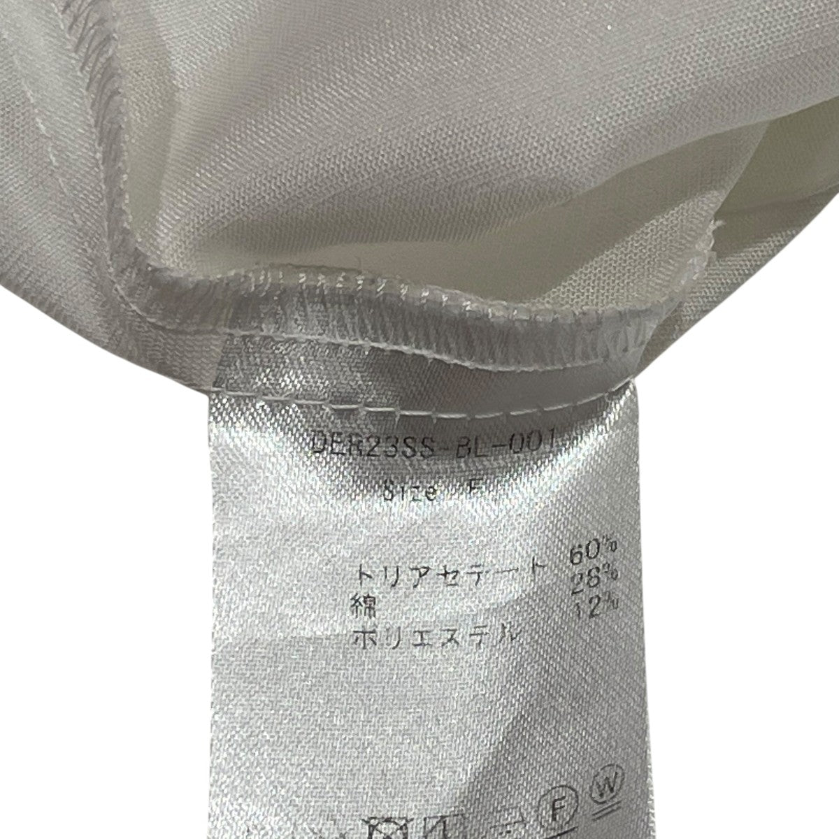 DERES 長袖ブラウスDER23SS-BL-001 古着・中古-6枚目のアイテム画像