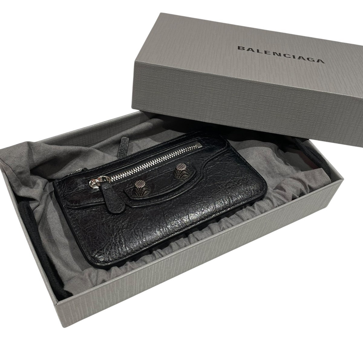 BALENCIAGA LE CAGOLEコインケース 古着・中古-6枚目のアイテム画像