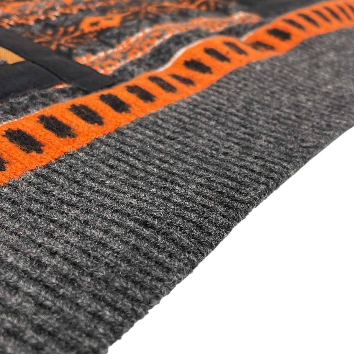KOLOR 19AWPATCHWORK FAIR ISLE SWEATE厚手ニット19WCM-N07304 古着・中古-5枚目のアイテム画像