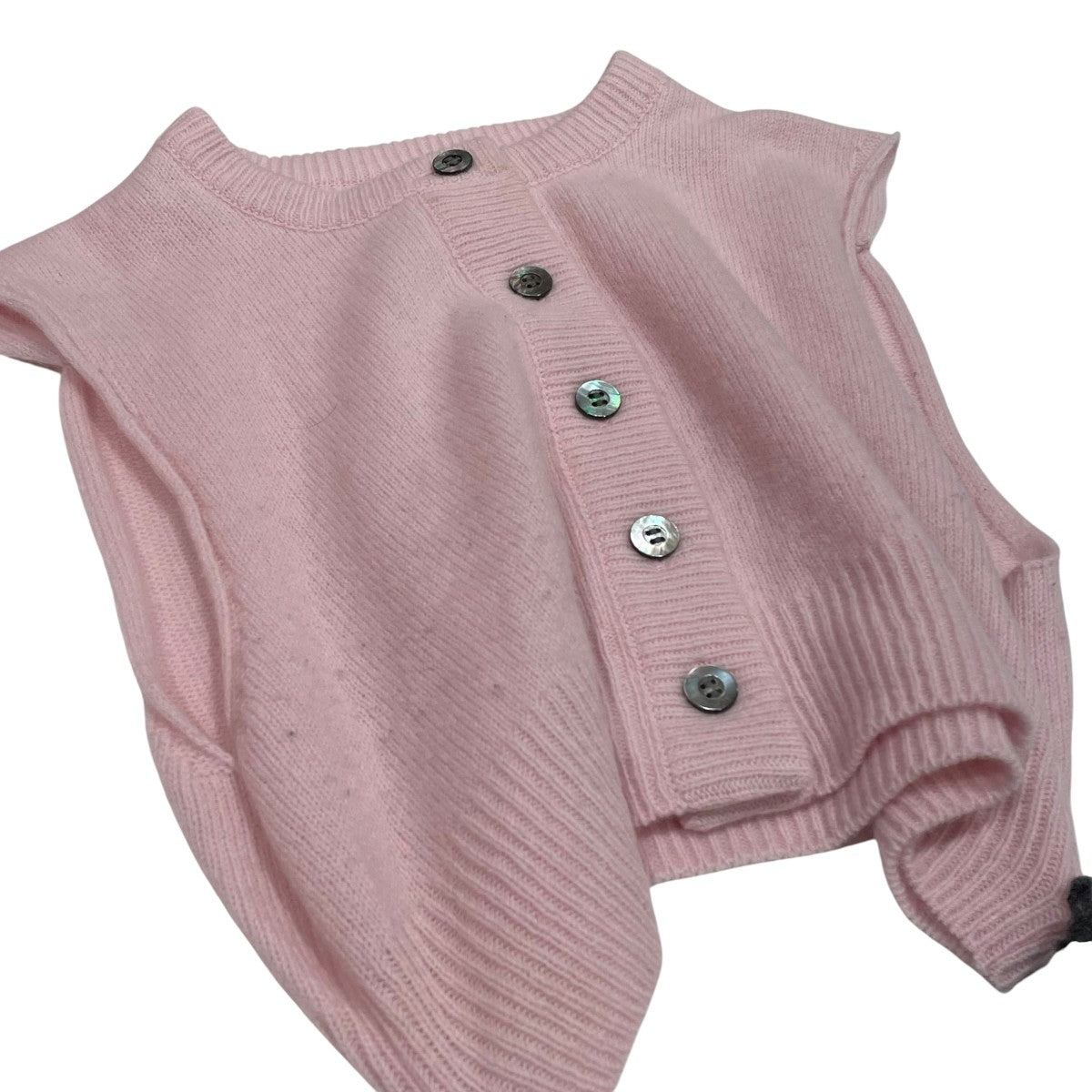 KAYLE WOOL KNIT VEST WAIST WARMER SETニットベストK-1306 古着・中古-3枚目のアイテム画像