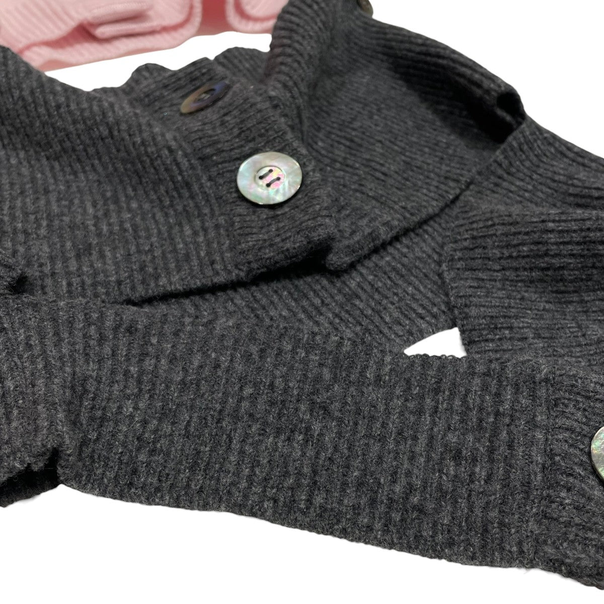 KAYLE WOOL KNIT VEST WAIST WARMER SETニットベストK-1306 古着・中古-4枚目のアイテム画像