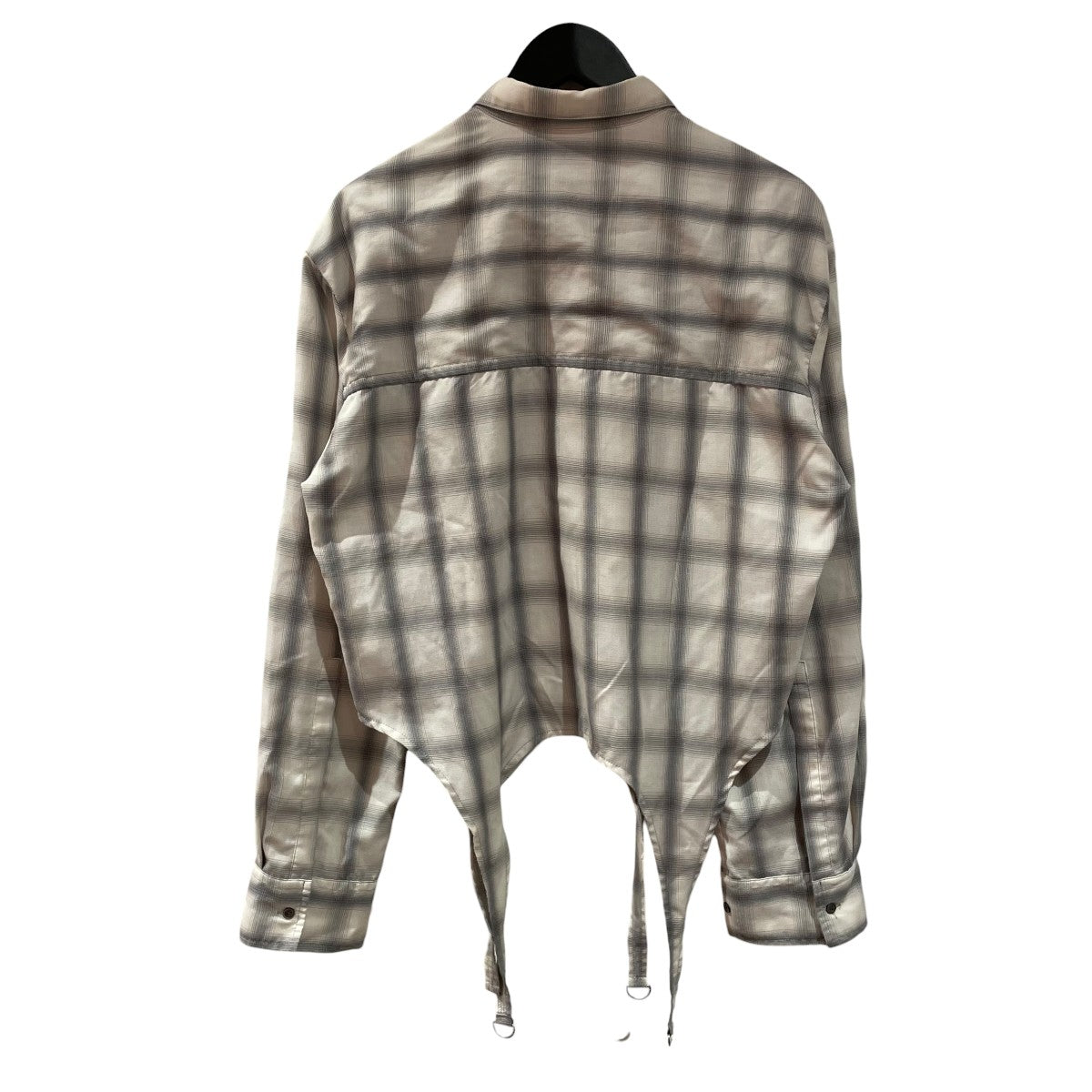 design overshirtチェックシャツKM26SPN02