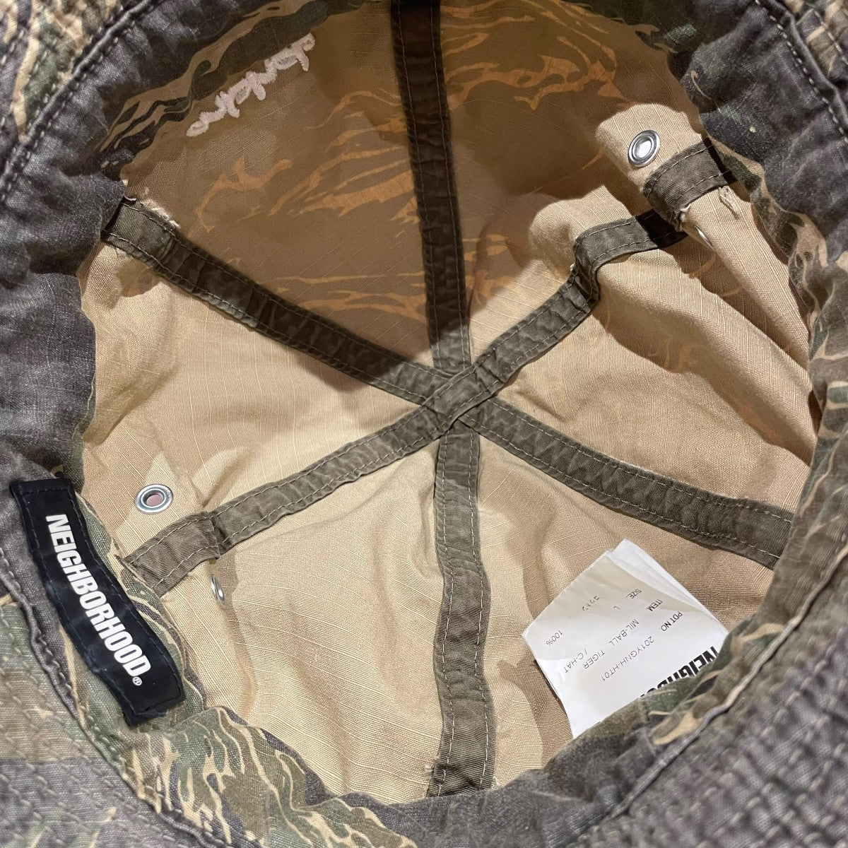 NEIGHBORHOOD ハット201YGNH-HT01 古着・中古-4枚目のアイテム画像