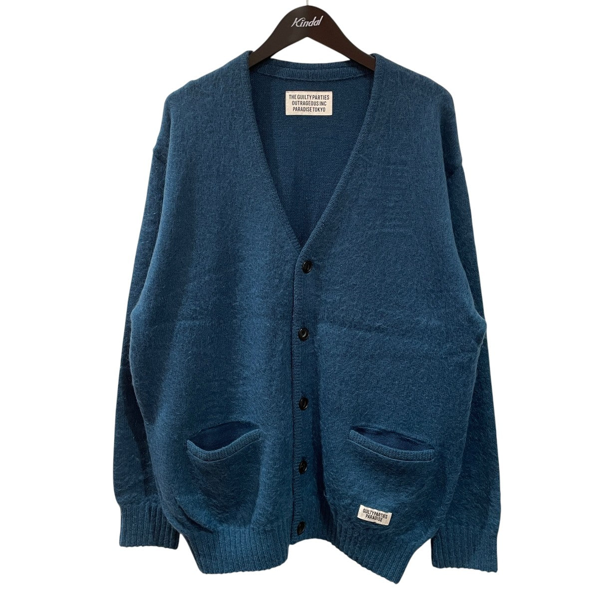 WACKO MARIA 22AWカーディガン 古着・中古-1枚目のアイテム画像