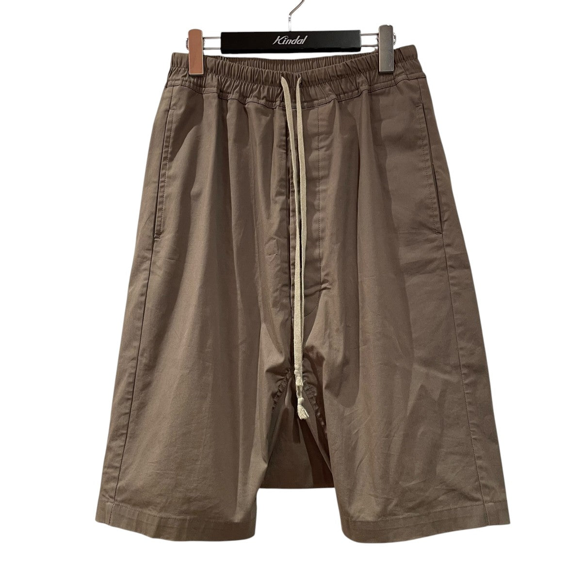 RICK OWENS RICK’S PODS SHORTS BLACKハーフサルエルパンツRU01D3384-TE 古着・中古-1枚目のアイテム画像