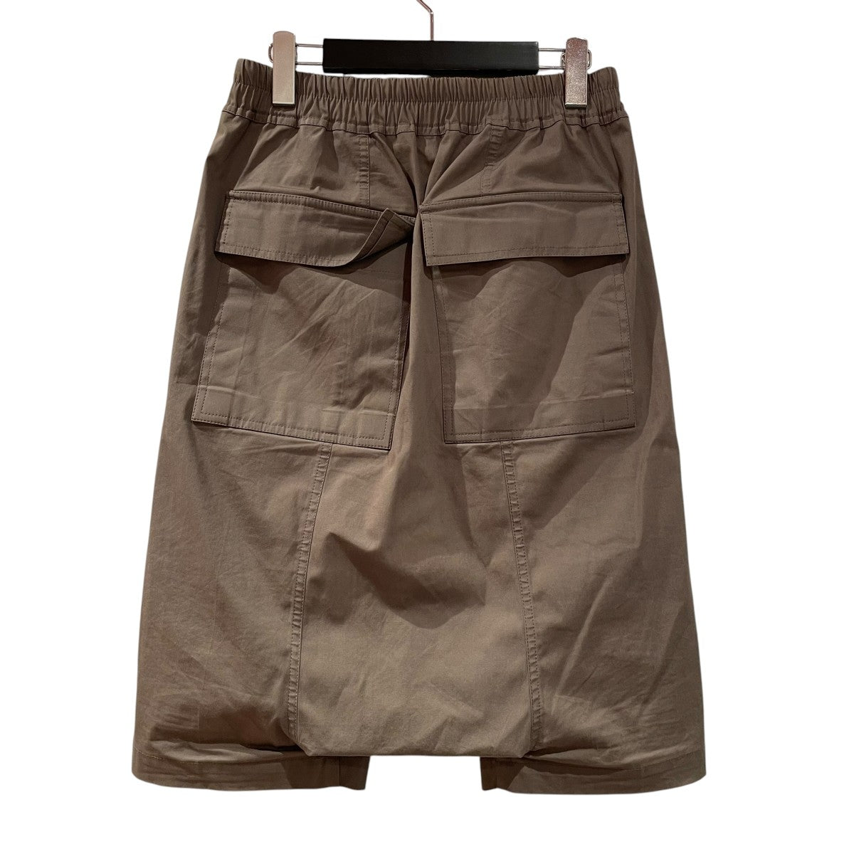 RICK OWENS RICK’S PODS SHORTS BLACKハーフサルエルパンツRU01D3384-TE 古着・中古-2枚目のアイテム画像