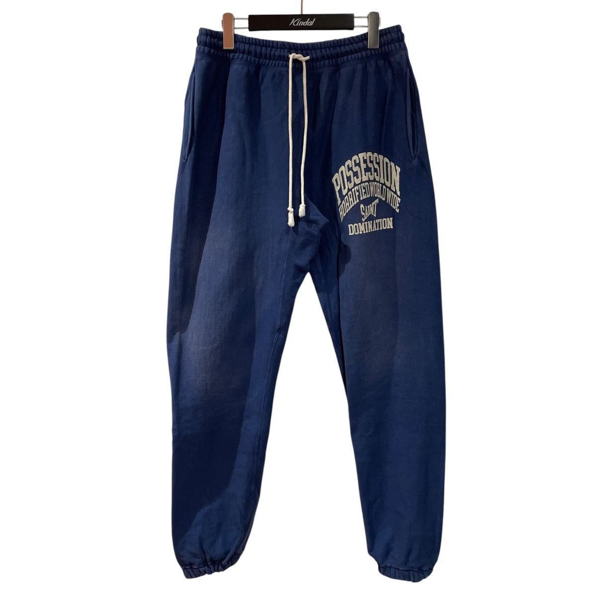 SAINT MICHAEL×Champion REVERSE WEAVE 22AWSWT PNTスウェットパンツSM-A22-0000-032 古着・中古-1枚目のアイテム画像