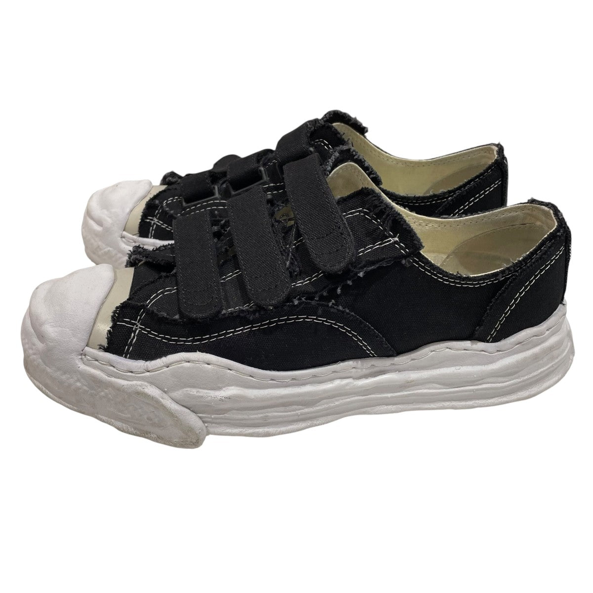 MIHARA YASUHIRO×BOWWOW×RECOGNIZ Velcro SNEAKERSローカットスニーカーC06FW706 古着・中古-3枚目のアイテム画像