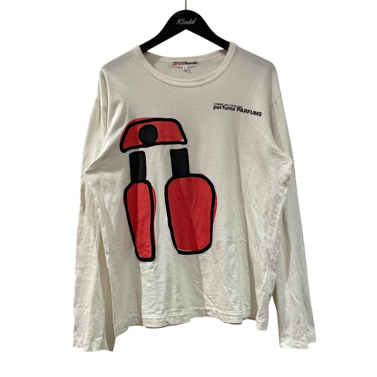 COMME des GARCONS PARFUMS 長袖TシャツOD-T206 古着・中古-1枚目のアイテム画像