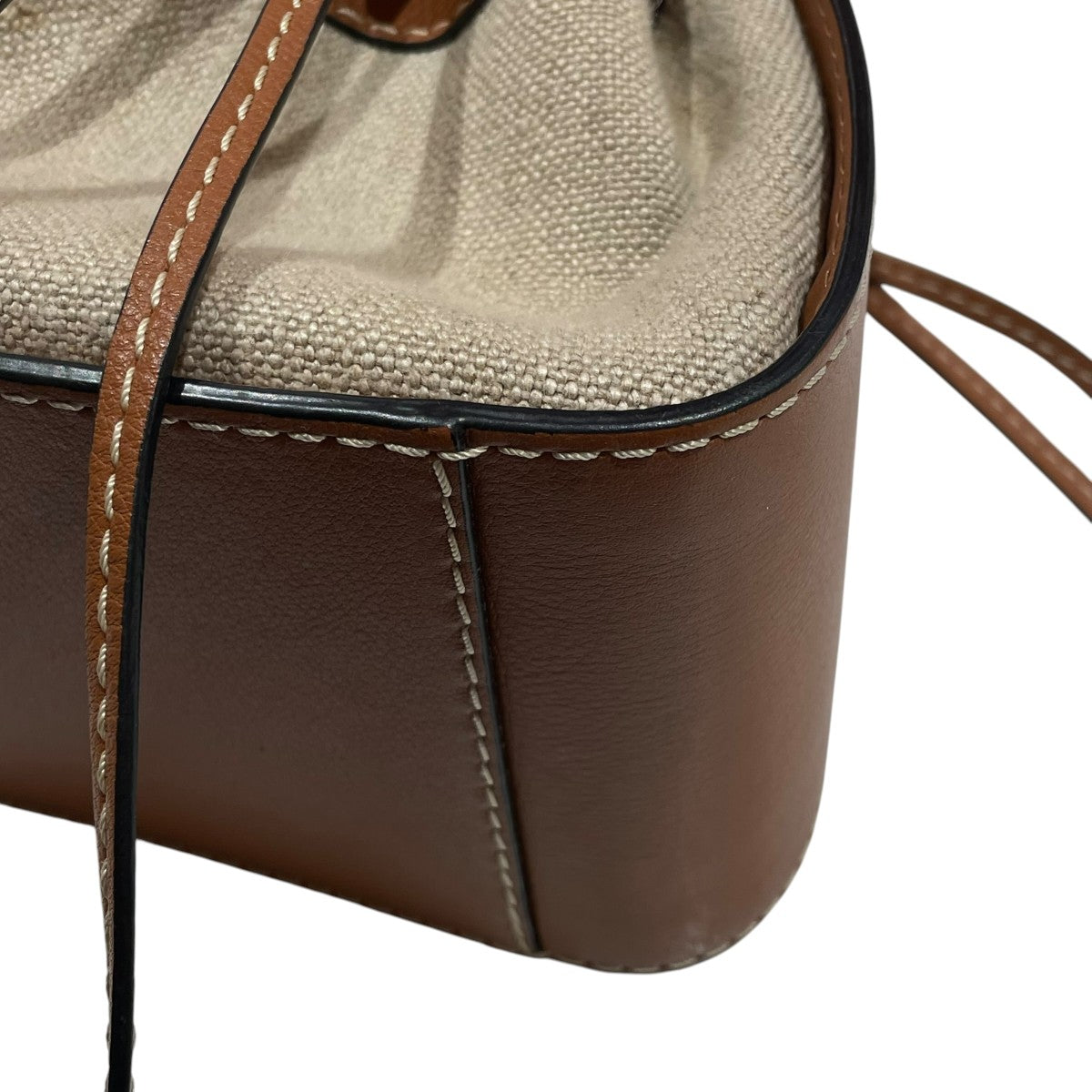 LOEWE ハンモック ドローストリング ミニ2WAYバッグ061845 古着・中古-4枚目のアイテム画像
