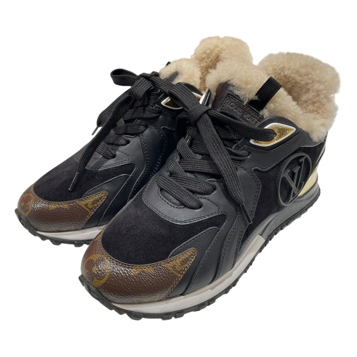 LOUIS VUITTON ランアウェイ スニーカーファースニーカー1A3CVW 古着・中古-1枚目のアイテム画像