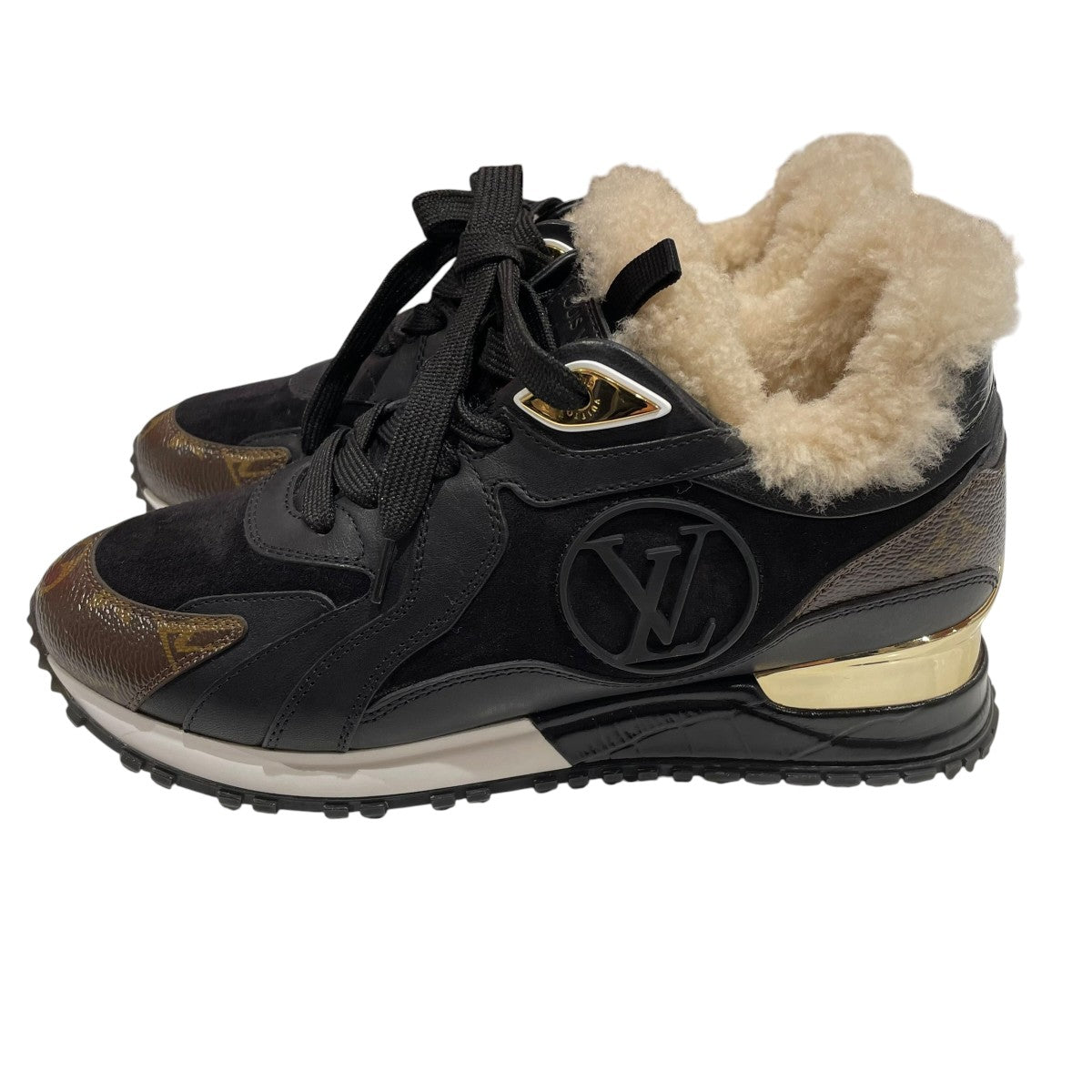 LOUIS VUITTON ランアウェイ スニーカーファースニーカー1A3CVW 古着・中古-3枚目のアイテム画像