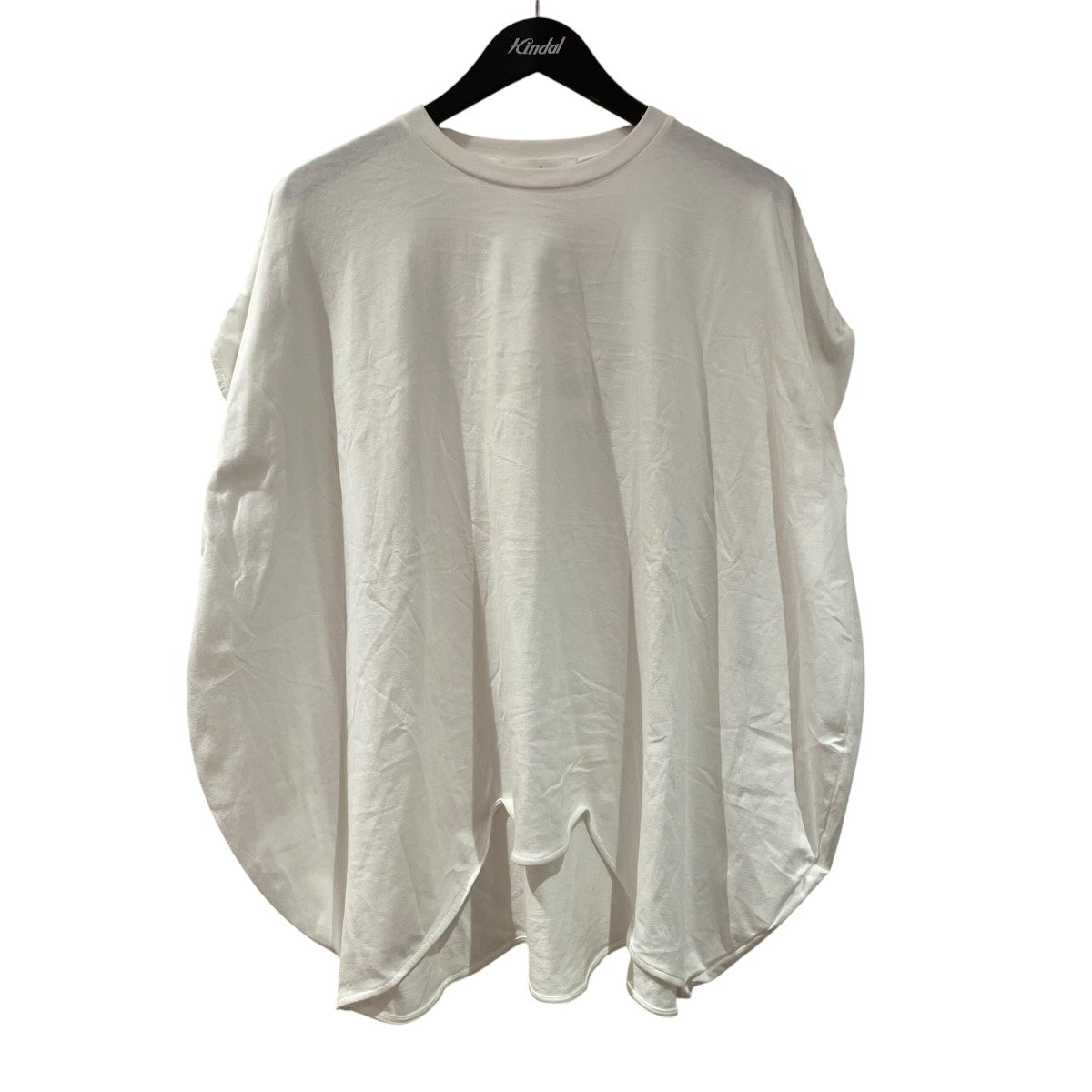 ENFOLD SCALLOP WIDE T-SHIRTノースリーブカットソー300IA280-1411 古着・中古-1枚目のアイテム画像