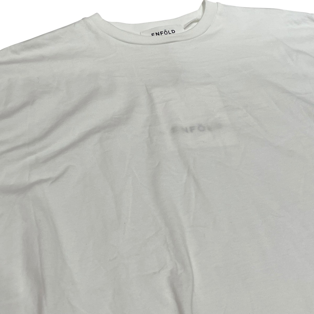 ENFOLD SCALLOP WIDE T-SHIRTノースリーブカットソー300IA280-1411 古着・中古-3枚目のアイテム画像