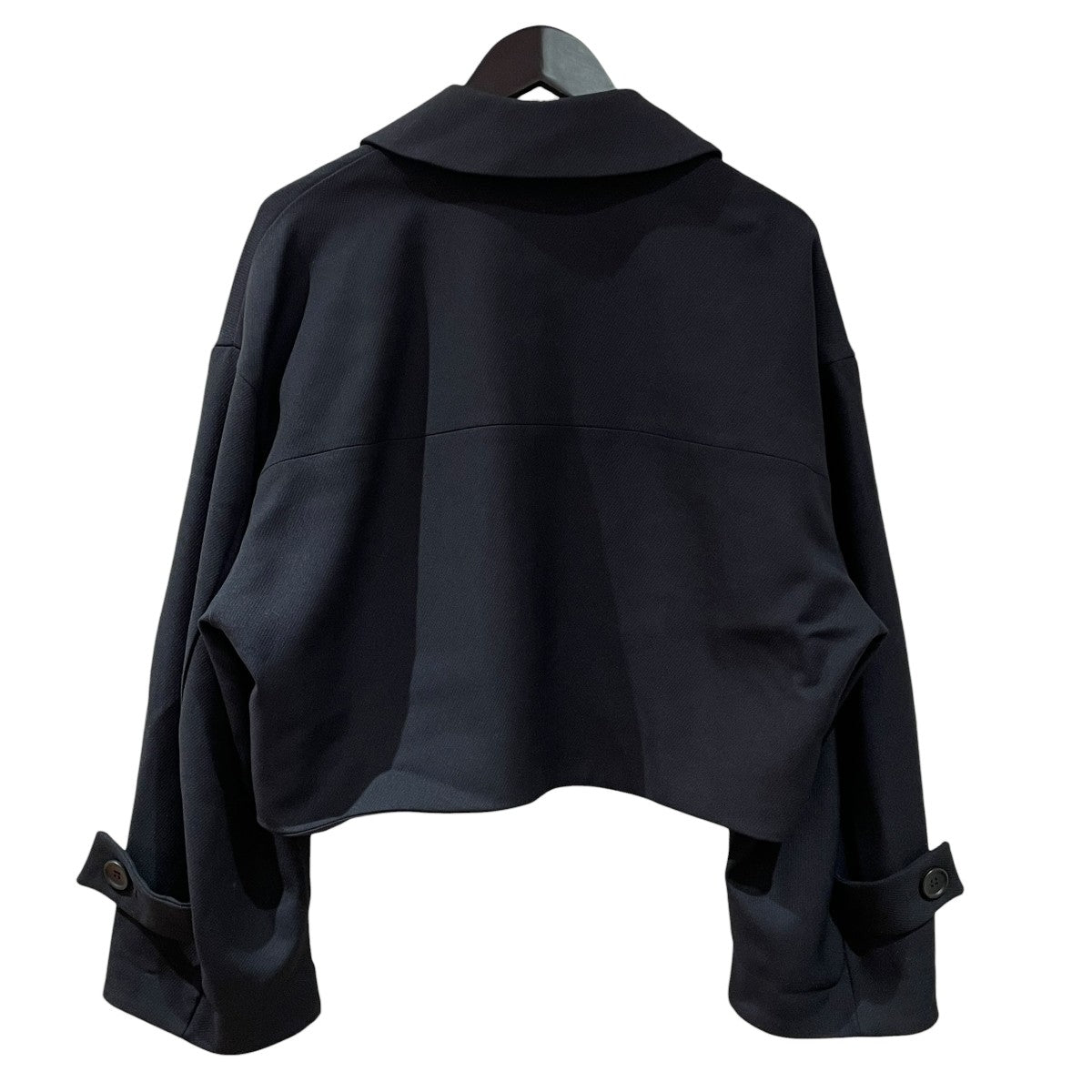 BULKY SLEEVE CROPPED JACKETテーラードジャケット16103-0502