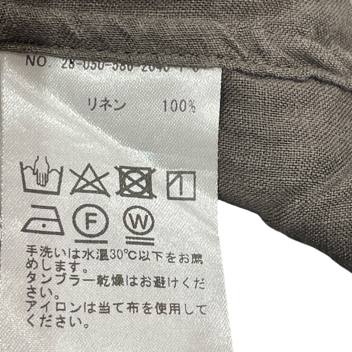 リネンシャツ長袖シャツ23050586204010