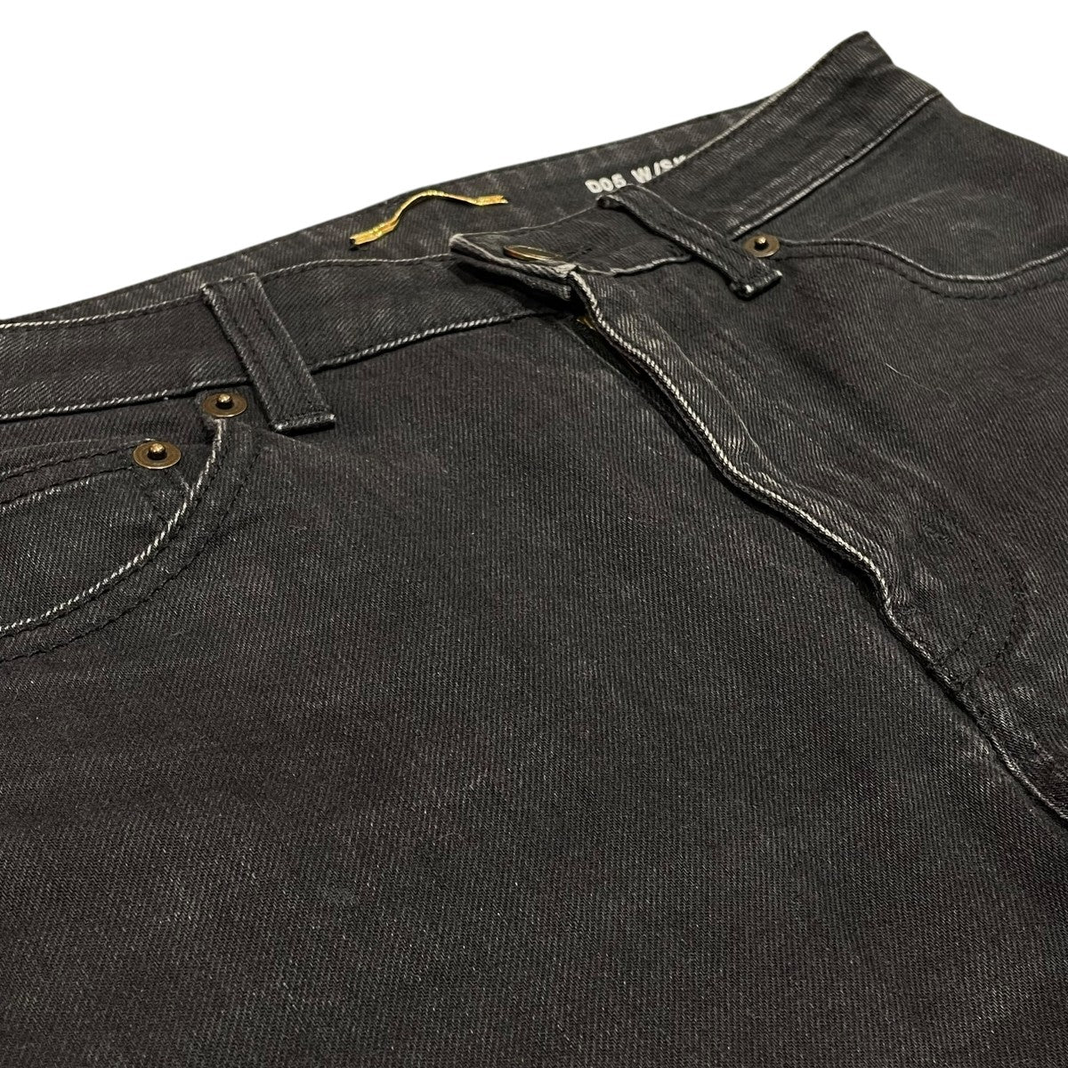 Yves Saint Laurent 19SSヴァカレロ期デニムパンツ594588 古着・中古-3枚目のアイテム画像