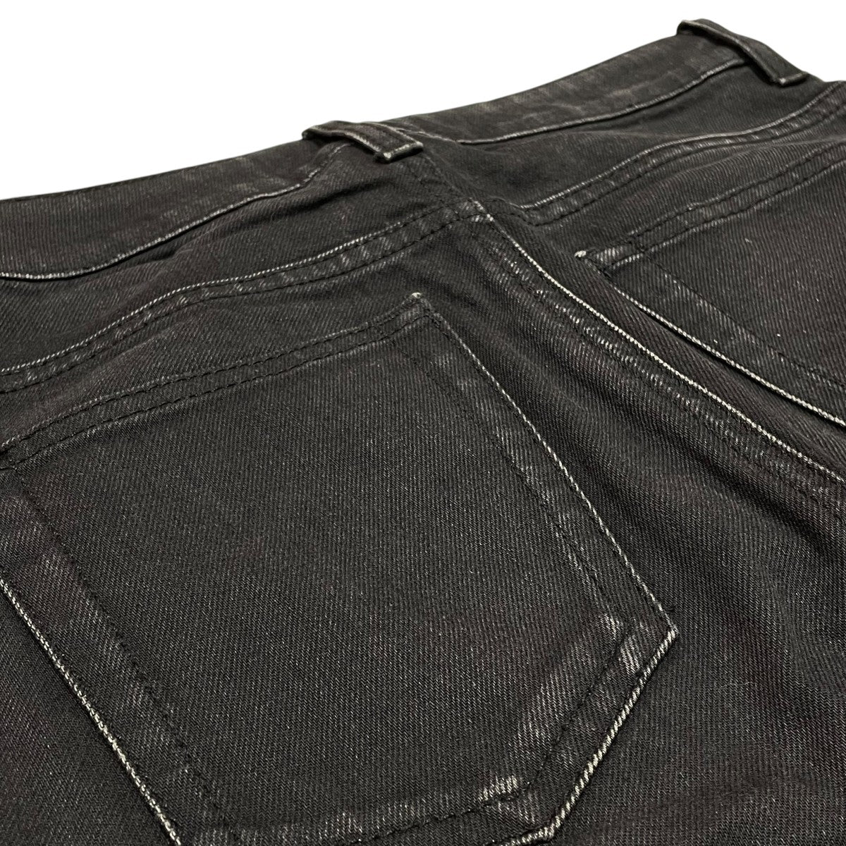 Yves Saint Laurent 19SSヴァカレロ期デニムパンツ594588 古着・中古-5枚目のアイテム画像