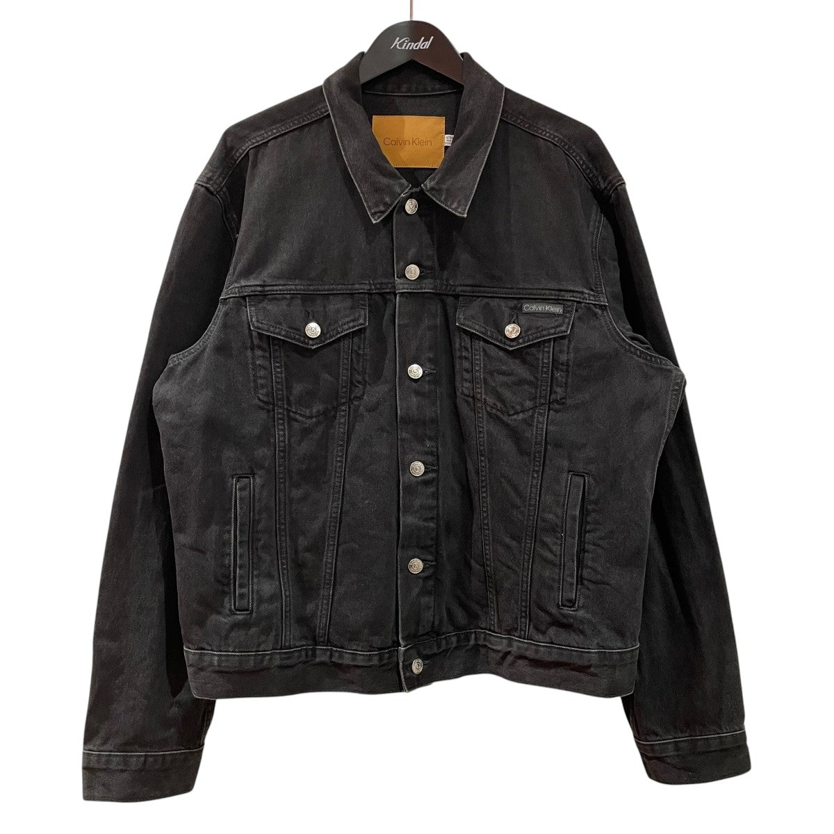 Calvin Klein デニムジャケット40TP716 古着・中古-1枚目のアイテム画像