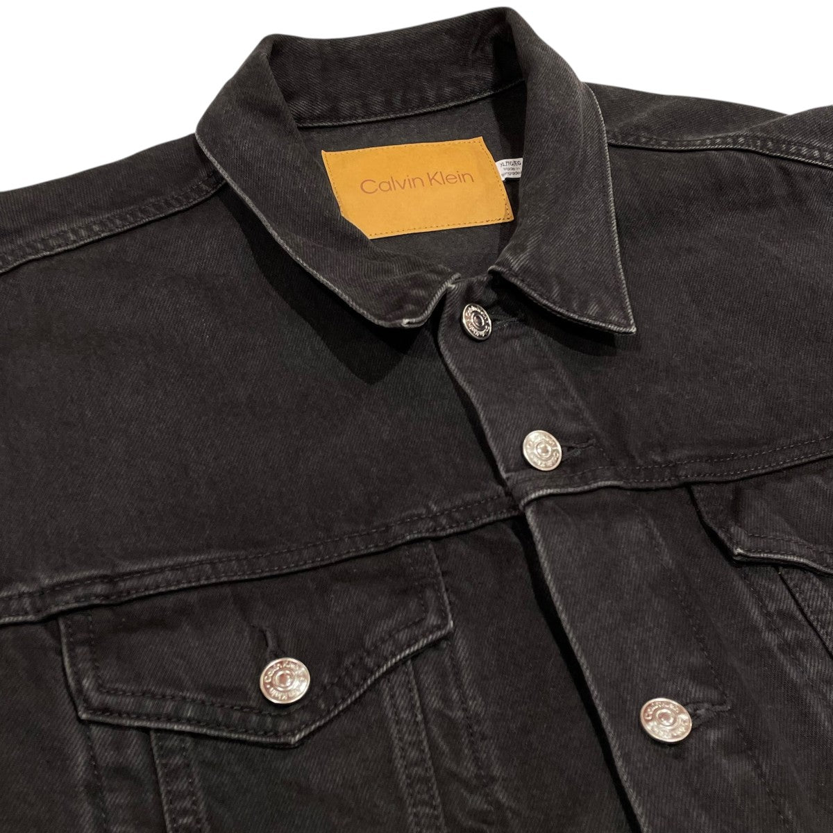 Calvin Klein デニムジャケット40TP716 古着・中古-3枚目のアイテム画像