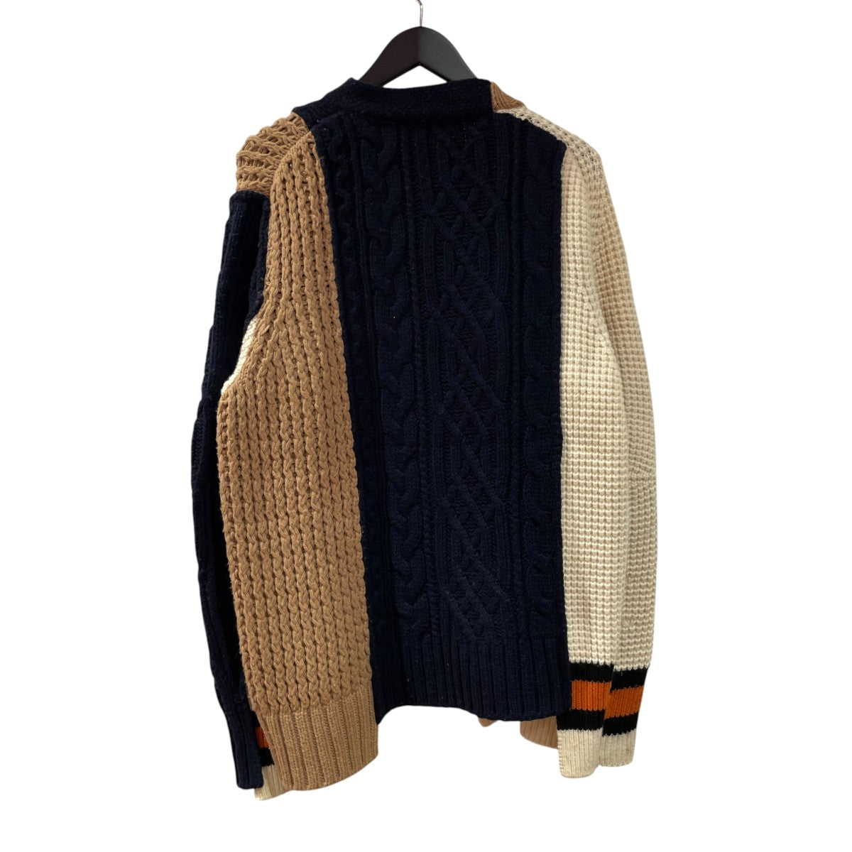 sacai 厚手ニット18-01836M 古着・中古-2枚目のアイテム画像