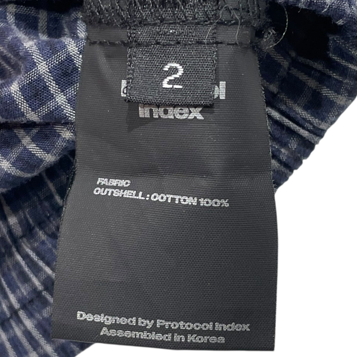 Protocol Index TROMPELOEIL LAYERED PANTSデニムパンツ 古着・中古-5枚目のアイテム画像