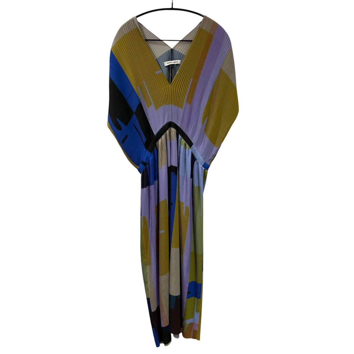 Henrik Vibskov Transit Plisse Dress半袖ワンピース 古着・中古-1枚目のアイテム画像
