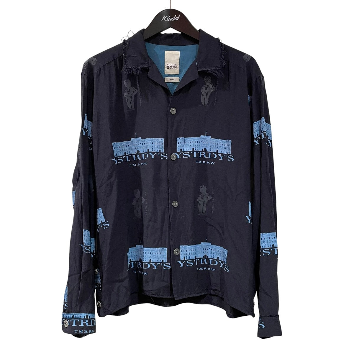 YSTRDY’S TMRRW P＆J DREAMER SHIRT長袖シャツYT-S0414 古着・中古-1枚目のアイテム画像
