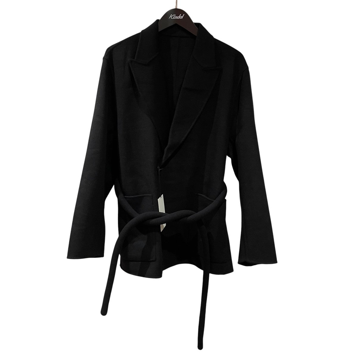 25AWWool Cashmere Reversible Peak Lapel Jacketテーラードジャケットst 1213