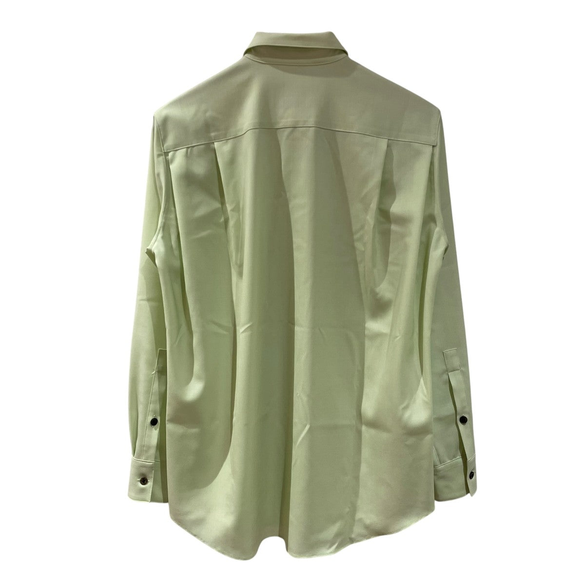 OVERCOAT 比翼長袖シャツF23T01-NKWS 古着・中古-2枚目のアイテム画像