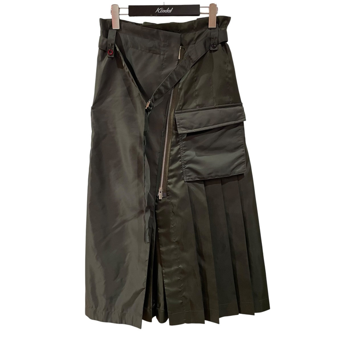 sacai ナイロンスカート23-06476 古着・中古-1枚目のアイテム画像