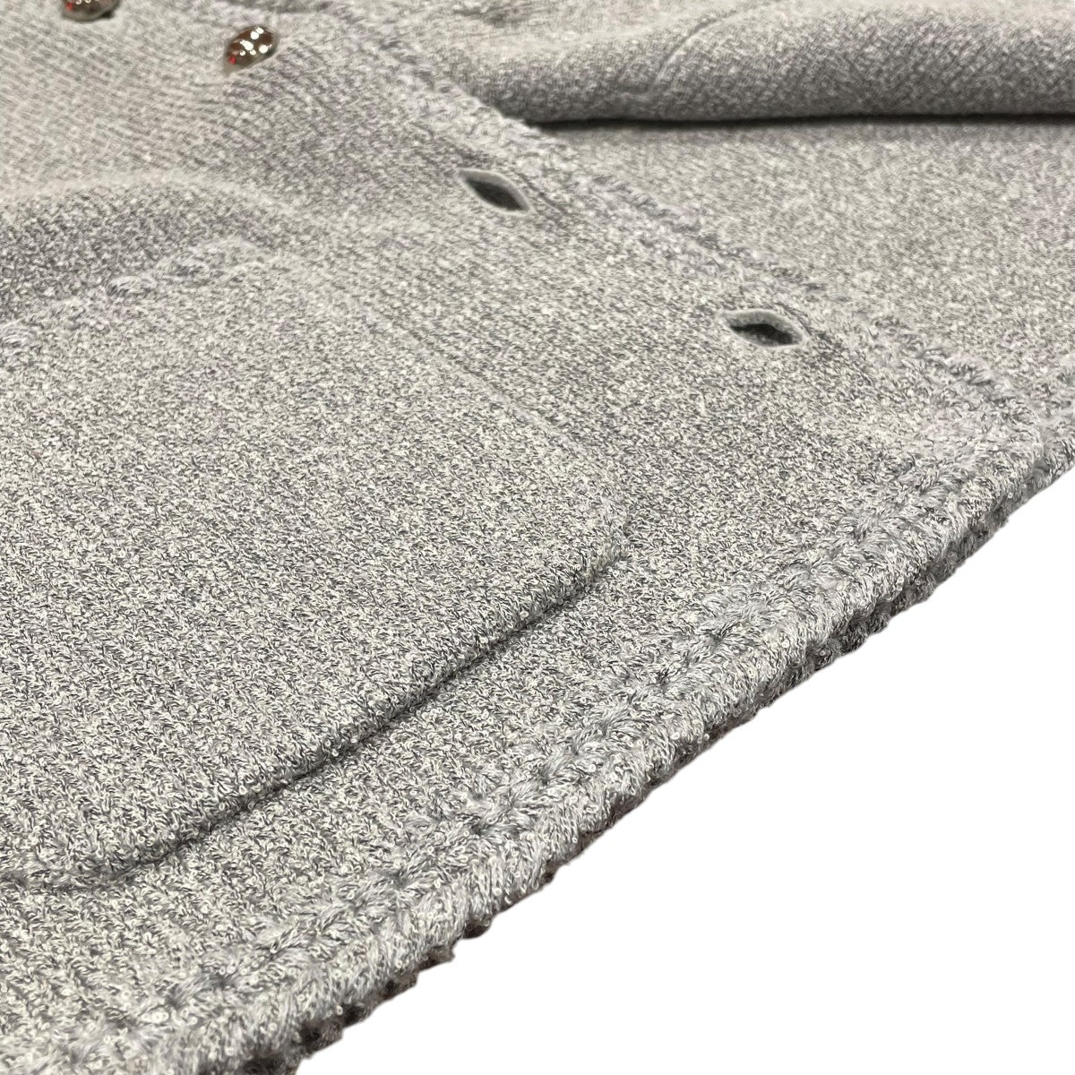 THE SHINZONE BOUCLE KNIT JACKETノーカラージャケット25SMSNI09 古着・中古-5枚目のアイテム画像