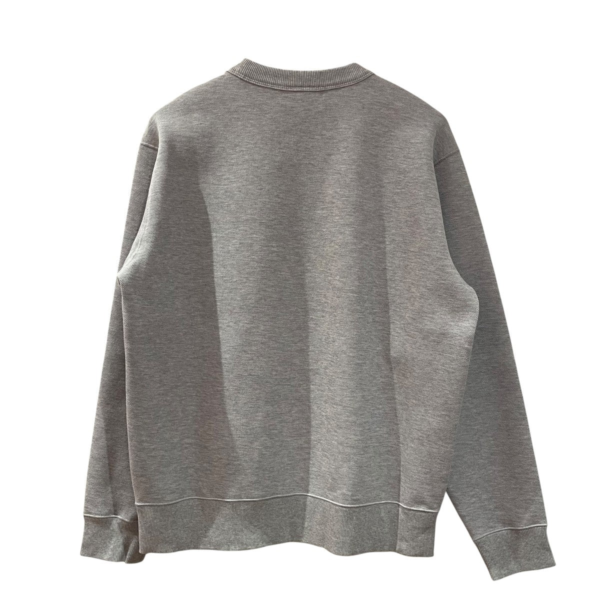 LACOSTE 鹿の子ワントーンクルーネックスウェットSH9359 古着・中古-2枚目のアイテム画像