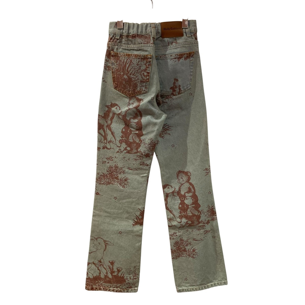 Dorianna fairy tale printed straight Jeansデニムパンツ