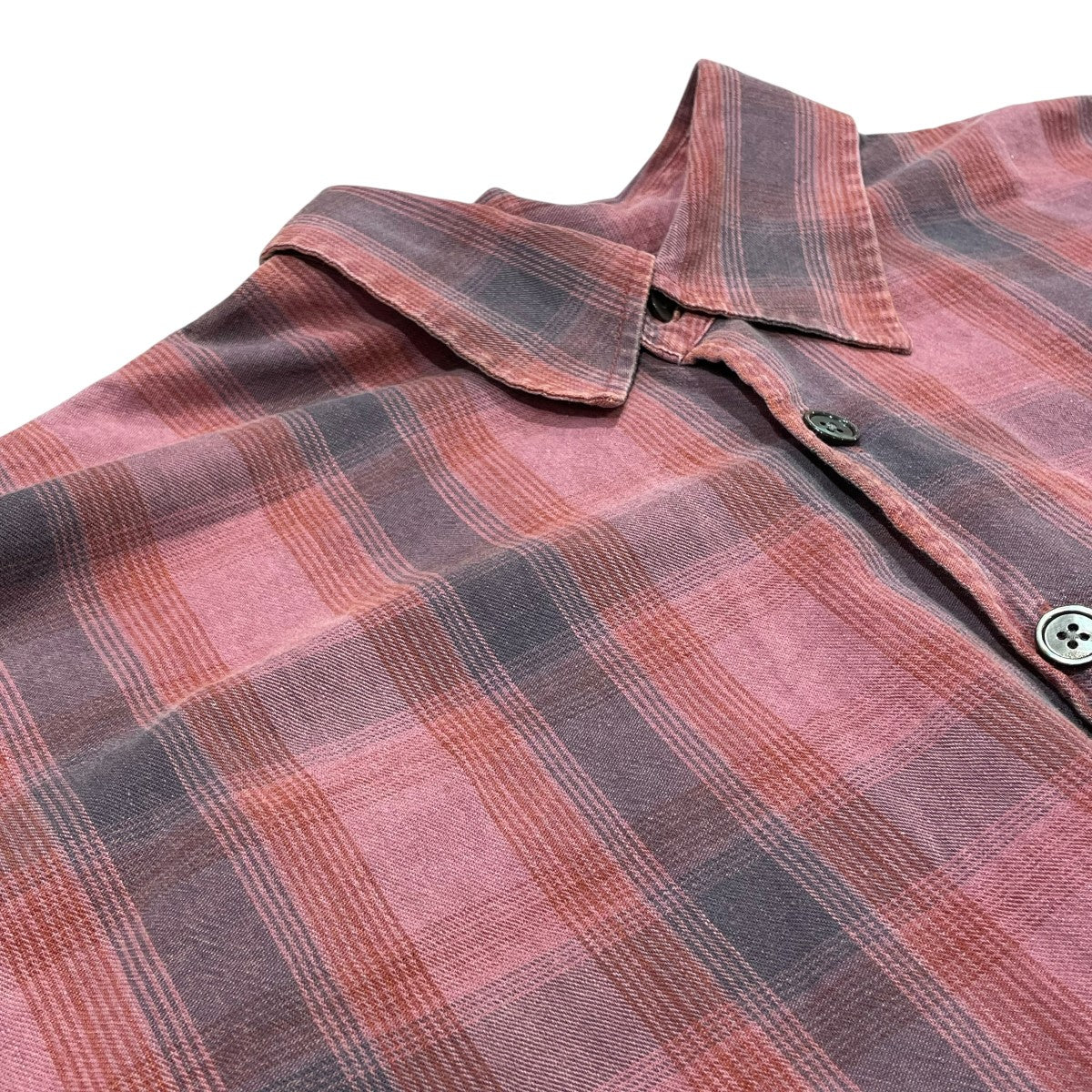 OUR LEGACY BORROWED SHIRT Idaho Flannel Check長袖シャツM4252BIDC 古着・中古-3枚目のアイテム画像