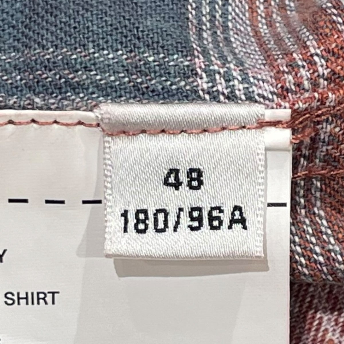 OUR LEGACY BORROWED SHIRT Idaho Flannel Check長袖シャツM4252BIDC 古着・中古-6枚目のアイテム画像
