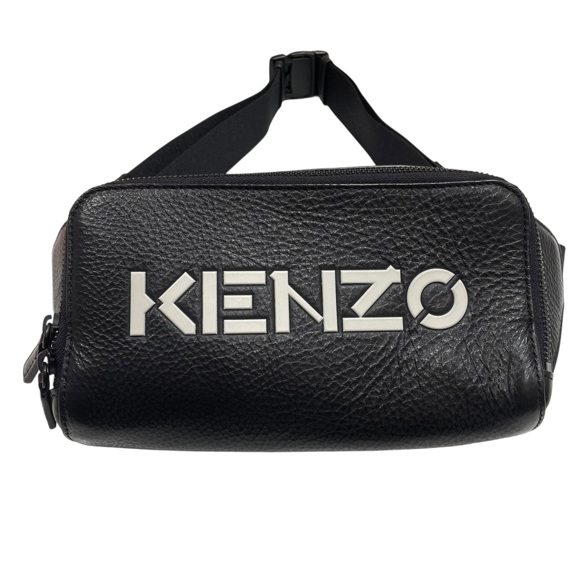KENZO Kenzography Leather Bumbagウエストポーチ 古着・中古-1枚目のアイテム画像