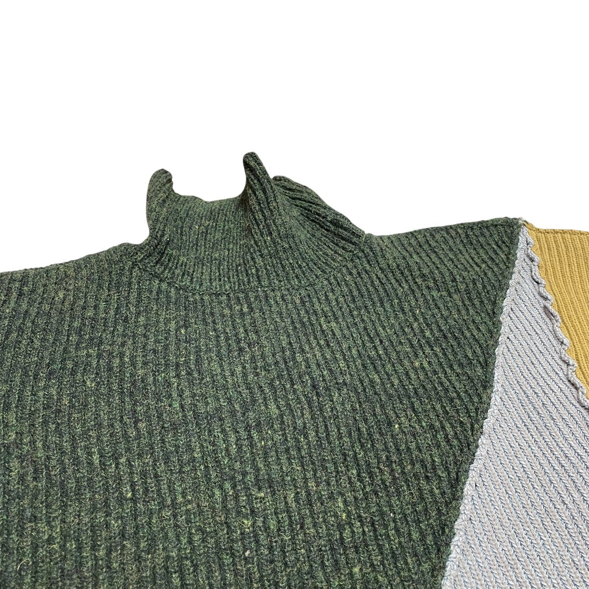 Ameri VINTAGE - Leinwande ラインヴァンド　バッグベルトニットドレス　カーキ LEINWANDE(ラインヴァンド) ニット0224010507 0224010507 マルチカラー