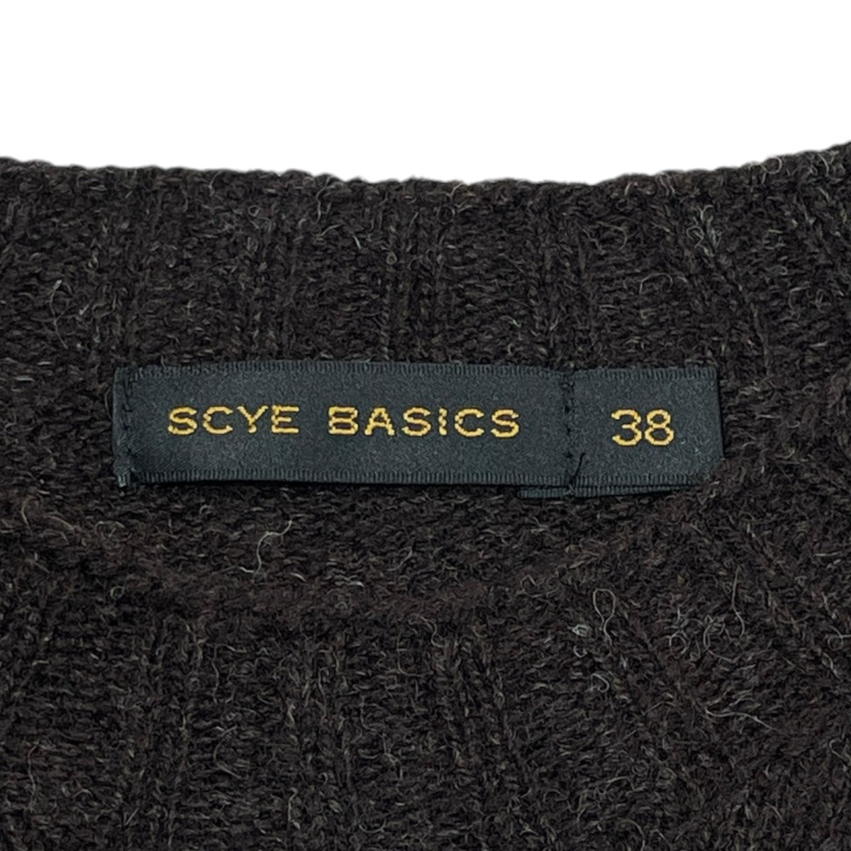 SCYEBASICS ニット5120-13600 古着・中古-6枚目のアイテム画像