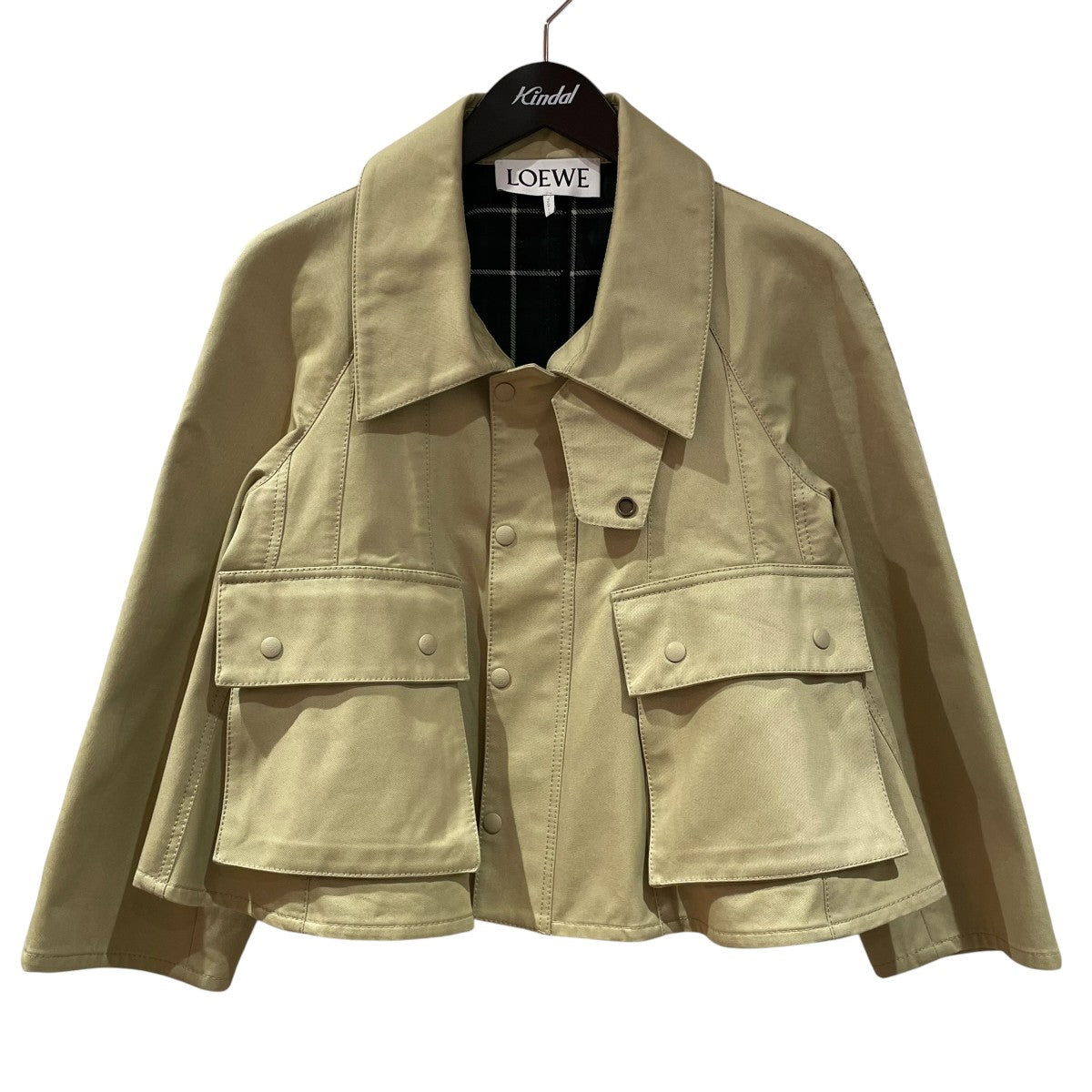 LOEWE ショートジャケットS359Y01XBT 古着・中古-1枚目のアイテム画像