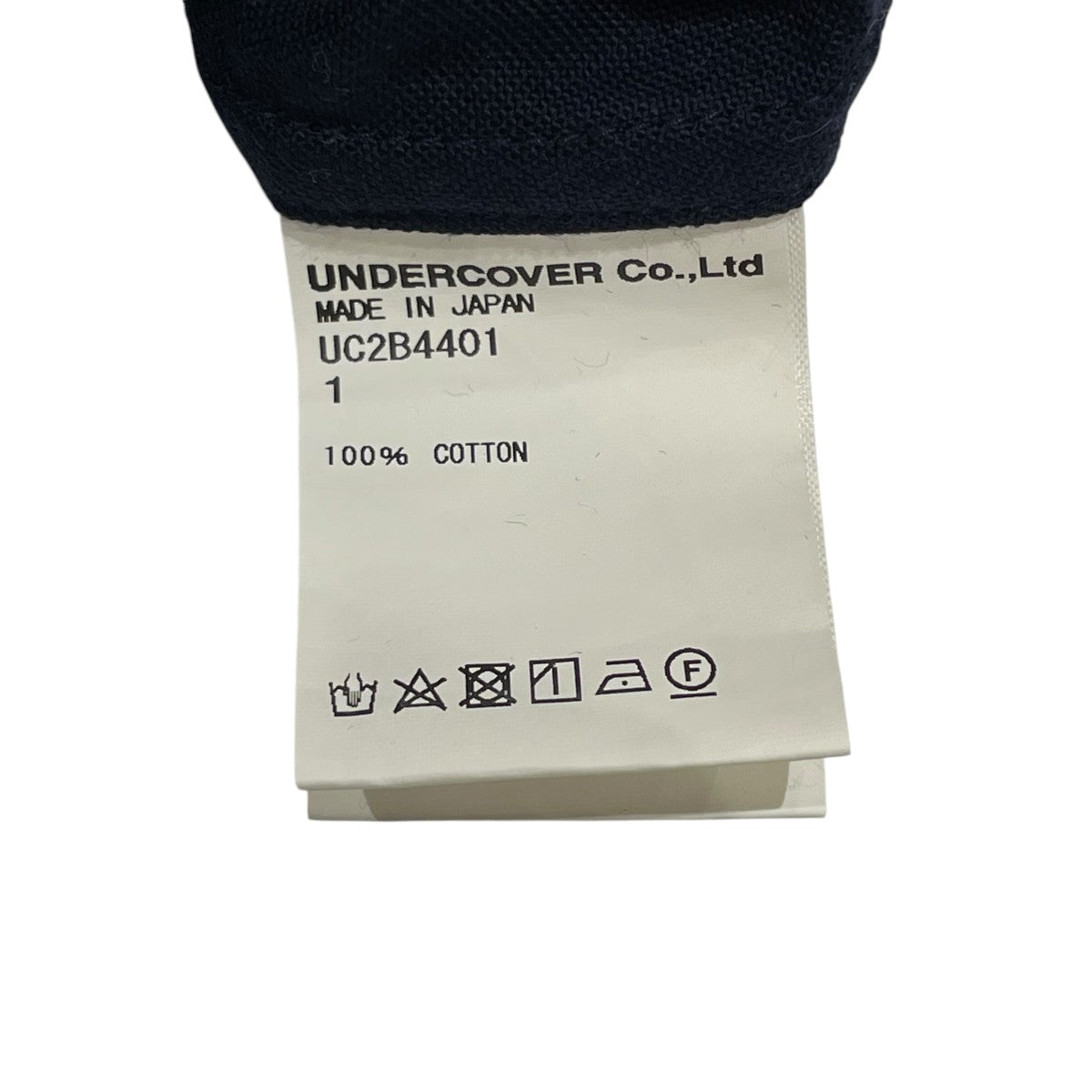 UNDERCOVER OXワッペン＆JQパッチシャツ長袖シャツuc2b4401 古着・中古-6枚目のアイテム画像