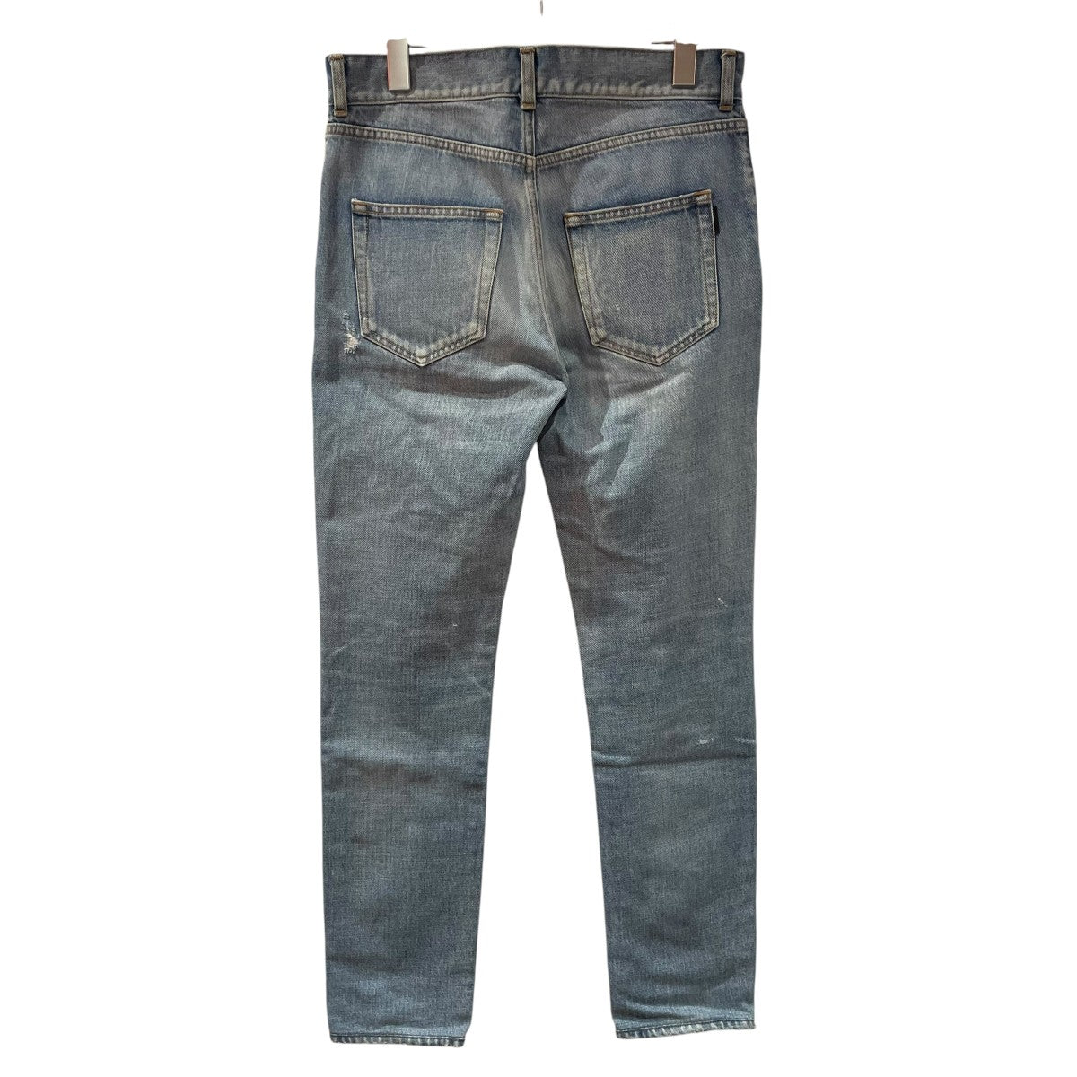 クラッシュペンキウォッシュ加工デニムパンツ551347