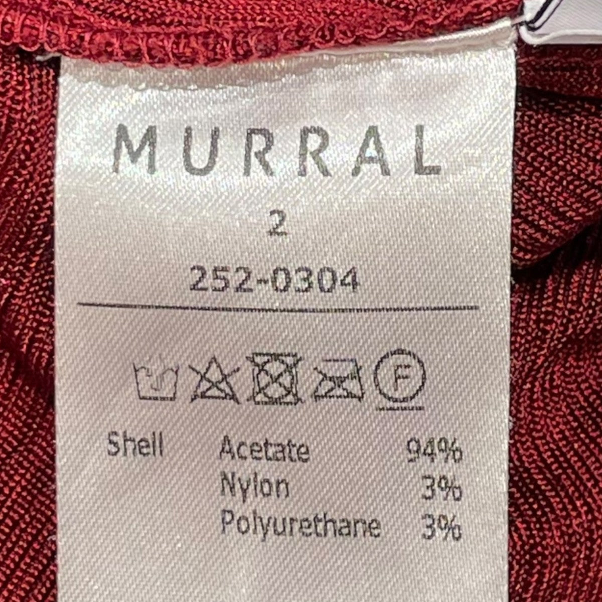 MURRAL Twist tops長袖カットソー252-0304 古着・中古-7枚目のアイテム画像