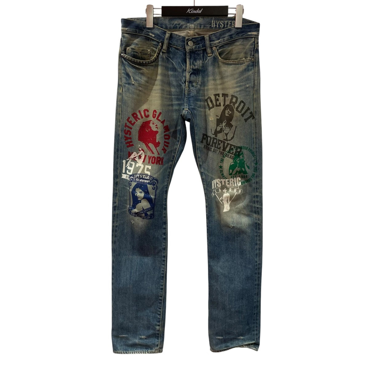 Hysteric Glamour デニムパンツ0241AP19 古着・中古-1枚目のアイテム画像
