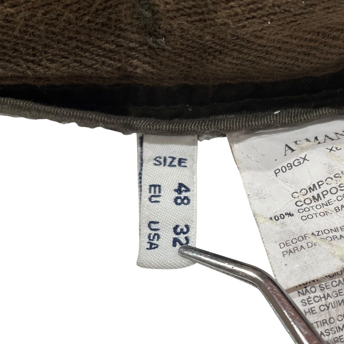 ARMANI JEANS カーゴパンツ 古着・中古-5枚目のアイテム画像